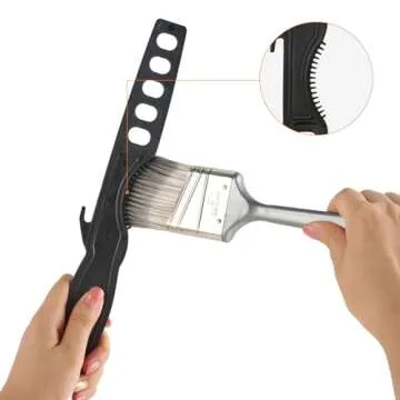 PILOT FISH 11Pcs 4inch Small Paint Roller Kit Paint Roller Brush Set with 4 Brushes and Covers Frame, Tray for Household Painting, Cabinet Wall Paint Rollers