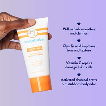 Megababe Happy Pits Mask - Detoxify Your Underarms