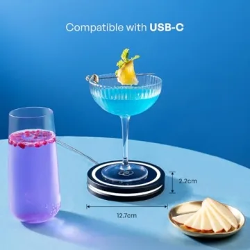 Barsys Smart Coaster 2.0 Portable Cocktail Maker - 1000+ Recipes