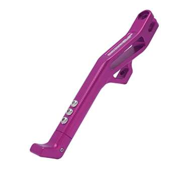 JFG RACING Sur Ron Kickstand,Motorcycle Kick Stand Side Aluminum Alloy CNC Adjustable for Surron Light Bee S/X Segway X160/X260 Talaria Sting Purple