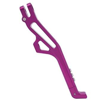JFG RACING Sur Ron Kickstand,Motorcycle Kick Stand Side Aluminum Alloy CNC Adjustable for Surron Light Bee S/X Segway X160/X260 Talaria Sting Purple