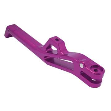 JFG RACING Sur Ron Kickstand,Motorcycle Kick Stand Side Aluminum Alloy CNC Adjustable for Surron Light Bee S/X Segway X160/X260 Talaria Sting Purple