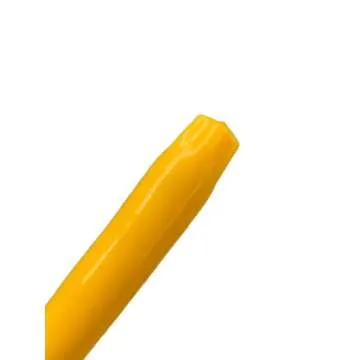 D'light Online Elegant 12" Seasonal Summer Taper Candles Premium Quality- Unscented, Hand-Dipped Tapered Candles Dripless and Smokeless - Set of 12 (12 Inch, Carnival)