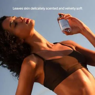 Salt & Stone Body Mist, Black Rose & Oud Scent, Skincare Infused Perfume Hair & Body Spray for Women and Men, Hydrating Fragrance with Glycerin and Red Algae, Vegan, Cruelty Free, 3.4 fl oz