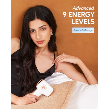 INNZA Laser Hair Removal Ice Cooling IPL Device for Women