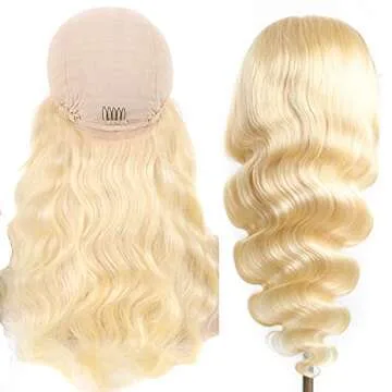 MYDIVA 613 Blonde Lace Front Human Hair Wig