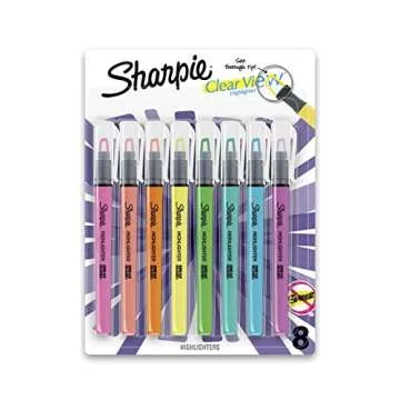SHARPIE S-Gel Pens & Clear View Highlighter Set