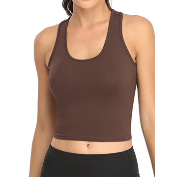 Stylish Women's Crop Tank Tops for Workouts and Casual Wear