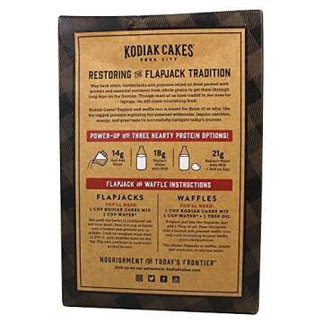 Protein-Packed Kodiak Cakes Power Cakes Flapjack Mix