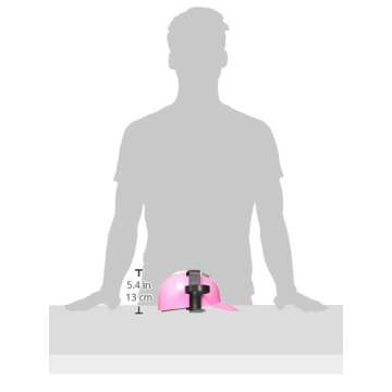 Fairly Odd Novelties Beer Soda Guzzler Helmet Drinking Party Hat, Pink