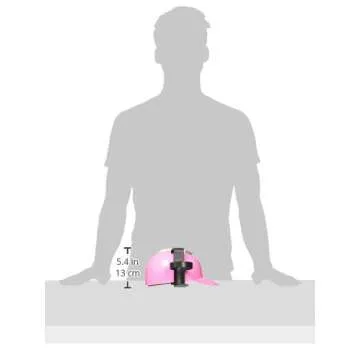 Fairly Odd Novelties Beer Soda Guzzler Helmet Drinking Party Hat, Pink