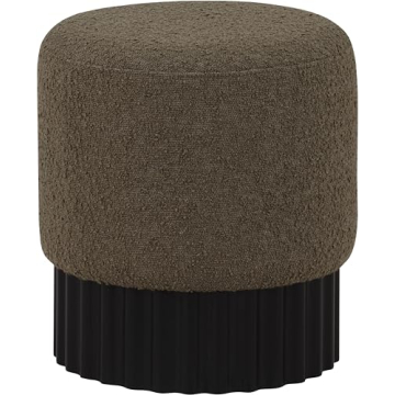 Mid-Century Modern Olive Green Ottoman for Stylish Spaces