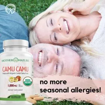 Organic Camu Camu Capsules 140mg for Immunity & Skin