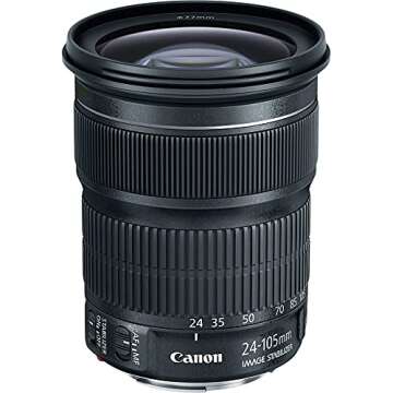 Canon EF 24-105mm f/3.5-5.6 is STM Lens – Versatile Optical Performance