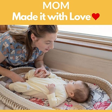 Macrame Baby Changing Basket Set - Boho Nursery Essential