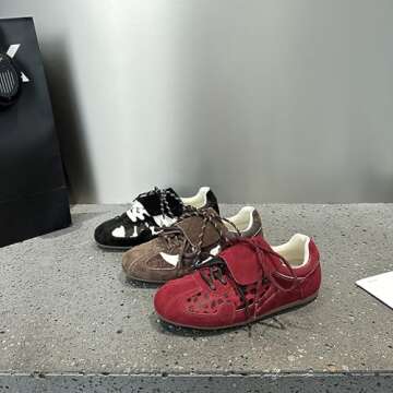 goisuzro Leopard Sneakers for Women Stylish Athletic Footwear