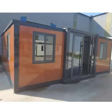 Romoxa Expandable prefabricated Home Mobile, Prefab House for Hotel, Booth, Office, Guard House, Sho...