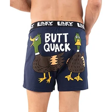 Funny Animal Boxers - Duck Novelty Underwear for Men