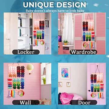 Sturdy Baby Hair Bow Organizer for Girls Accessories