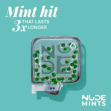 NUDE MINTS | Dual Action Capsules - Sugar-Free Breath Fresheners