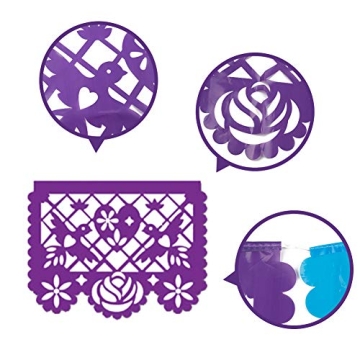 Vibrant 18 Feet Long Mexican Party Banner - DomeStar Decor