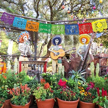 Vibrant 18 Feet Long Mexican Party Banner - DomeStar Decor