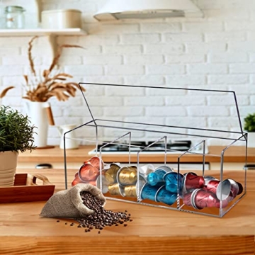 XBelmber Coffee Pod Holder - Stylish Organizer for Kitchen