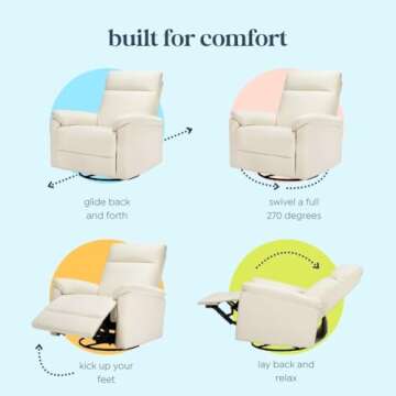 DaVinci Suzy Glider Recliner – Comfort Meets Style