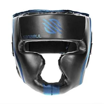 Sanabul Essential Boxing Headgear for Men & Women, Muay Thai MMA Headgear with Protective Padding, F...