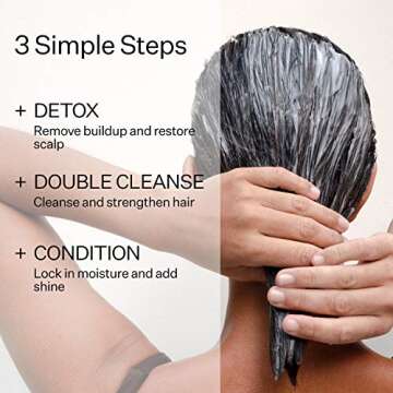 Act+Acre Cold Processed Hair Care Set Essentials Bundle with Nourishing Sulfate Free Shampoo, Moisturizing Conditioner and Scalp Oil Treatment - Hair Repair Set for Oily, Dry, and Damaged Hair