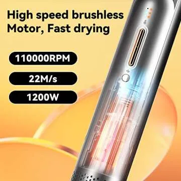 KELOPA Hair Dryer with Magnetic Attachments and Aromatherapy