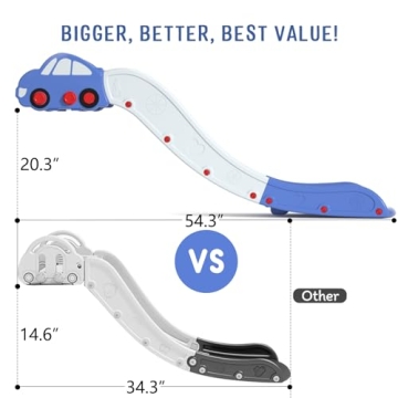 Kids Slide for Bed Couch - Indoor Fun for Toddlers