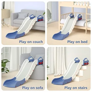 Kids Slide for Bed Couch - Indoor Fun for Toddlers