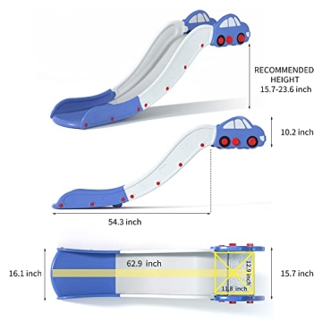 Kids Slide for Bed Couch - Indoor Fun for Toddlers