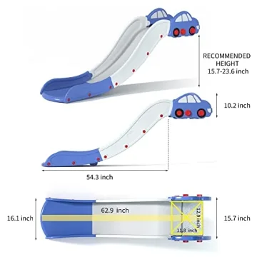 Kids Slide for Bed Couch - Indoor Fun for Toddlers
