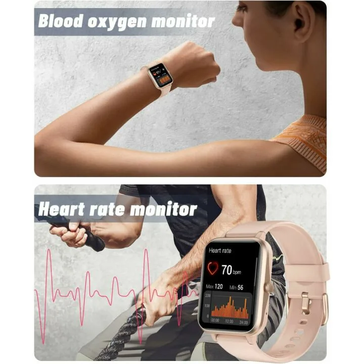 GRV Smart Watch - Waterproof Fitness Tracker for All