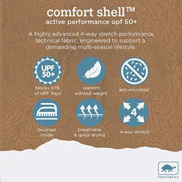 Turtle Fur Comfort Shell Neck Warmer - Warmth & Protection