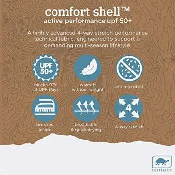 Turtle Fur Comfort Shell Neck Warmer - Warmth & Protection