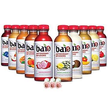 Bai5, 5 calorie HEALTHY Variety Pack, 100% Natural, Antioxidant Infused Beverage, 18-Ounce Bottles ( 10 Pack ) by bai