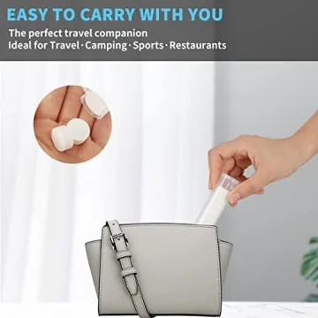 Ultra Soft 500PCS Compressed Towels Pack for Travel