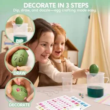 Klever Easter Egg Decorating Kit for Kids' Fun