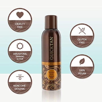 Body Drench QuickTan Instant Self Tanner Bronzing Spray