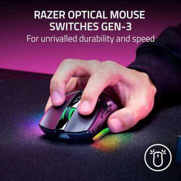 Razer Cobra Pro Wireless Gaming Mouse for Gamers