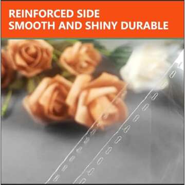 iMailer - 500 Pcs - 11" x 14" Clear Cellophane Bags - Resealable Self Sealing Cello Plastic Poly Bags for Prints, Photos, Documents, Clothing, T-Shirt