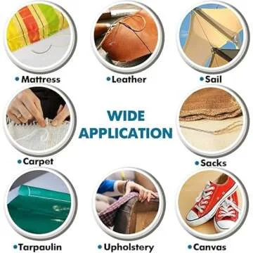 ZP Crafts 15 Professional Leather Needles Kit for Hand Sewing with Different Types for Your Projects