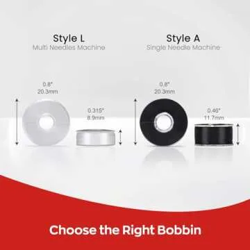 144 Richword Prewound Bobbins for Effortless Sewing