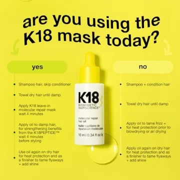 K18 Molecular Repair Hair Oil for Healthy Hair Strength