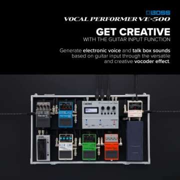 Boss VE-500 Vocal Performer for Studio & Live Use