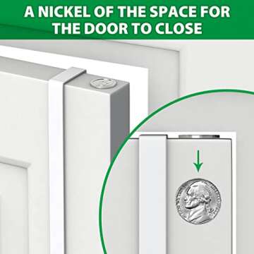 Booda 14" Over The Door Hooks - Sturdy & Versatile Hangers