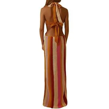 Stylish Sleeveless Spaghetti Strap Maxi Dress for Women